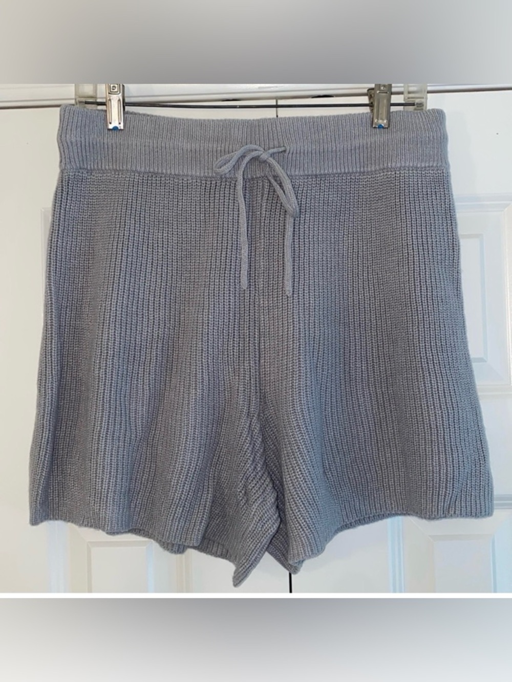 Rachel Parcell Harbor Mist Knit Sweater Shorts NWT size L